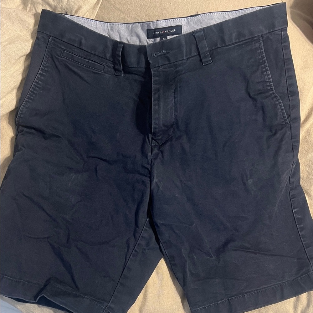 Tommy Hilfiger Men's Dark Navy Chino Shorts